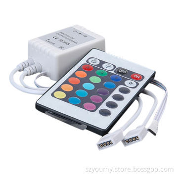 24-key Infrared Remote Controller for RGB 5050/3528 LED Strip
